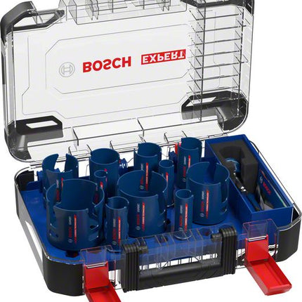 Bosch EXPERT Set Seghe a tazza Construction Material 20 - 76 mm ( 2608900489 ) 15 pz., Carburo - Successore del 2608580870