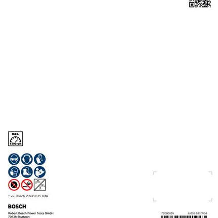 Bosch Expert MultiMaterial Diamant Trennscheibe 400 x 3,3 x 25,40 mm ( 2608900667 ) Diamond Technology für Tischsägen / Benzinsägen