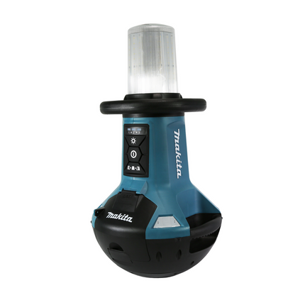 Makita DML 810 RF Lampada LED a batteria 18 / 36 V (2 x 18 V) 5500 lm IP54 + 2 batterie 3,0 Ah + caricabatteria