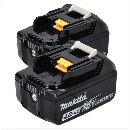 Makita DML 810 M batteria LED luce di superficie 18 / 36 V ( 2 x 18 V ) 5500 lm IP54 + 2x batteria 4,0 Ah - senza caricabatteria