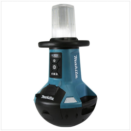 Makita DML 810 RG Luce LED a batteria 18 / 36 V ( 2 x 18 V ) 5500 lm IP54 + 2x batteria 6,0 Ah + caricabatteria