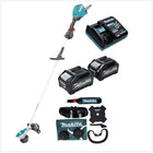 Makita UR 003 GM201 Akku Freischneider 40 V Brushless IPX4 + 2x Akku 4,0 Ah + Ladegerät + Schultergurt + Messerkopf + Fadenkopf + Schlagmesser + Tasche