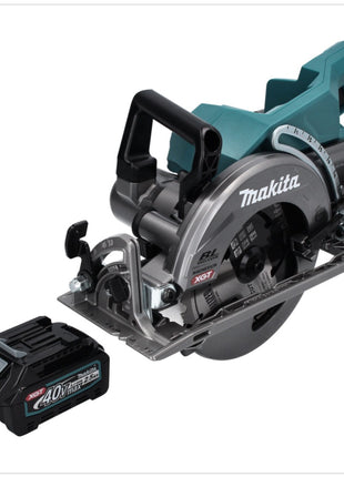 Makita RS 001 GD1 Akku Handkreissäge 40 V max. 185 mm Brushless + 1x Akku 2,5 Ah - ohne Ladegerät