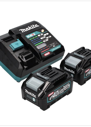 Makita RS001GM2 Scie circulaire sans fil 185mm max. 40V Brushless + 2x Batteries 4,0 Ah + Chargeur