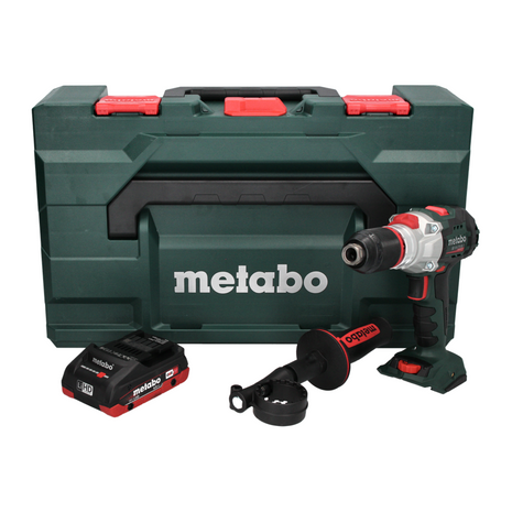 Metabo SB 18 LTX BL I Cordless impact drill 18 V 130 Nm brushless + 1x rechargeable battery 4.0 Ah + metaBOX - without charger