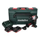 Metabo SB 18 LTX BL I Trapano a percussione a batteria 18 V 130 Nm brushless + 2x batteria 4,0 Ah + caricatore + metaBOX