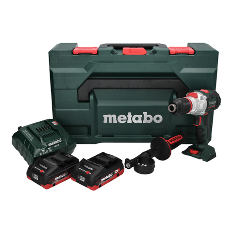 Metabo SB 18 LTX BL I Cordless Hammer Drill 130 Nm 18 V Brushless + 2x Batteries 4.0 Ah + Charger + MetaBOX case