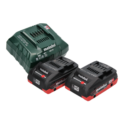 Metabo SB 18 LTX BL I Trapano a percussione a batteria 18 V 130 Nm brushless + 2x batteria 4,0 Ah + caricatore + metaBOX