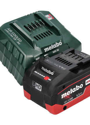 Metabo SB 18 LTX BL I Cordless Hammer Drill 130 Nm 18 V Brushless + 1x Battery 5.5 Ah + Charger + MetaBOX case