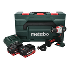 Metabo SB 18 LTX BL I Perceuse à percussion sans fil 130 Nm 18 V Brushless + 2x Batteries 5,5 Ah + Chargeur + Coffret metaBOX