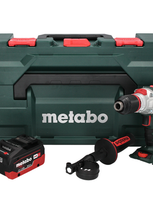 Metabo SB 18 LTX BL I taladro percutor a batería 18 V 130 Nm sin escobillas + 1x batería 8,0 Ah + metaBOX - sin cargador