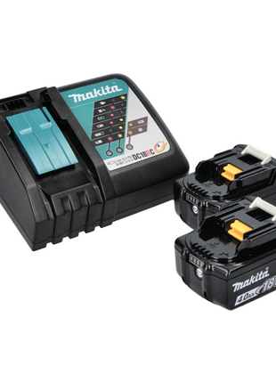 Makita DML 812 RM Akku LED Handstrahler Taschen Lampen 18 V 1250 lm + 2x Akku 4,0 Ah + Ladegerät