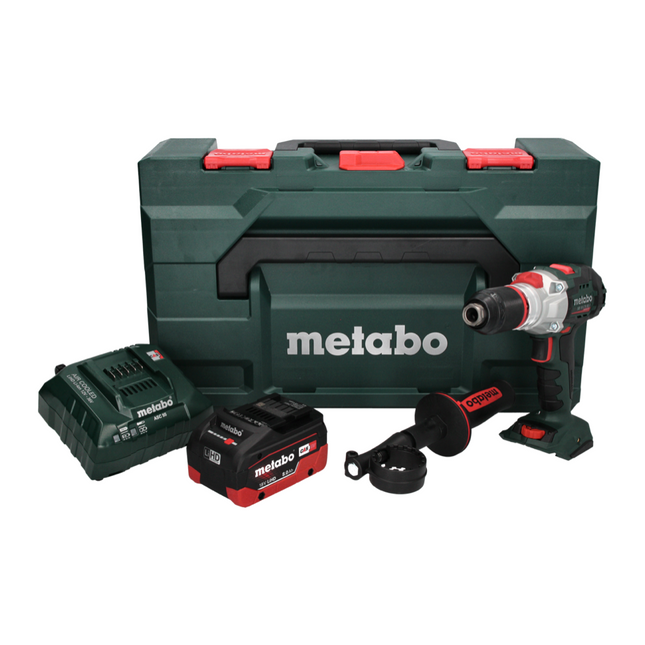 Metabo SB 18 LTX BL I Trapano a percussione a batteria 18 V 130 Nm brushless + 1x batteria ricaricabile 8,0 Ah + caricatore + metaBOX