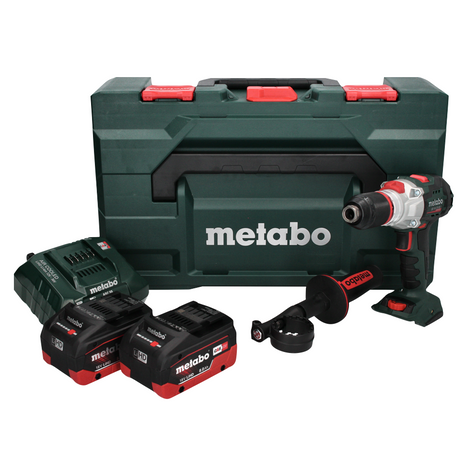 Metabo SB 18 LTX BL I taladro percutor a batería 18 V 130 Nm sin escobillas + 2x baterías 8,0 Ah + cargador + metaBOX