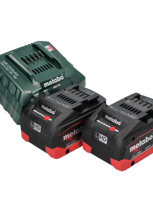 Metabo  SB 18 LTX BL I Perceuse-visseuse à percussion sans fil 130 Nm 18V  + 2x Batteries 8,0 Ah + Chargeur + Coffret MetaBOX