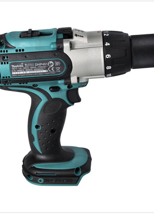 Makita DHP 451 RF1 taladro percutor inalámbrico 18 V 80 Nm + 1x batería 3,0 Ah + cargador