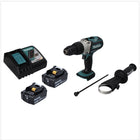 Makita DHP 451 RF Akku Schlagbohrschrauber 18 V 80 Nm + 2x Akku 3,0 Ah + Ladegerät