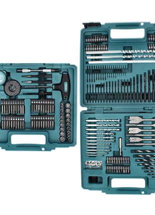 Makita Jeu de forets et d'embouts: embouts / forets/ douilles 212 pcs. ( E-06270 )