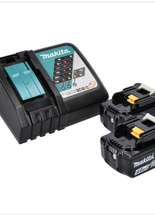 Makita DHP 484 RM Akku Schlagbohrschrauber 18 V 54 Nm Brushless + 2x Akku 4,0 Ah + Ladegerät