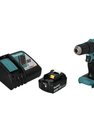 Makita DHP 483 RF1 Akku Schlagbohrschrauber 18 V 40 Nm Brushless + 1x Akku 3,0 Ah + Ladegerät