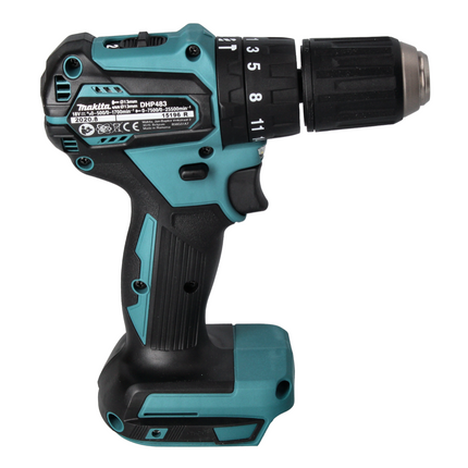 Makita DHP 483 RF 18 V 40 Nm Brushless Cordless Drill + 2x 3.0 Ah Batterie + Caricabatterie