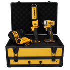 DeWalt DCF809P1TX Visseuse à choc sans fil 18V Brushless + DCL050 Lampe sans fil 18V + 1x Batterie 5,0Ah + Chargeur + Coffret TX