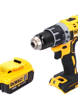 Taladro atornillador inalámbrico DeWalt DCD 791 N 18 V 70 Nm sin escobillas + 1x batería 4,0 Ah - sin cargador