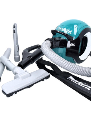 Makita DCL 501 Z Aspirateur sans fil Brushless 18V + Accessoires - sans batterie, sans chargeur