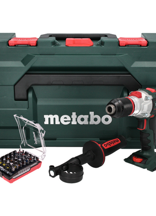 Metabo SB 18 LTX BL I 130 Nm 18 V Trapano a percussione a batteria senza spazzole + set MetaBOX + set di punte, 32 pz. - senza batteria, senza caricabatterie