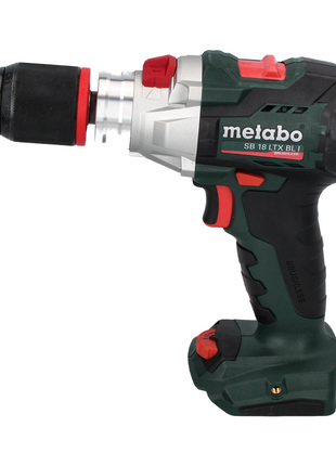 Metabo SB 18 LTX BL I 130 Nm 18 V Trapano a percussione a batteria senza spazzole + set MetaBOX + set di punte, 32 pz. - senza batteria, senza caricabatterie