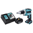 Makita DFS 452 RT1 Akku Schnellbauschrauber 18 V Brushless + 1x Akku 5,0 Ah + Ladegerät - Toolbrothers