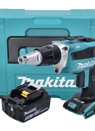 Makita DFS 452 G1J Akku Schnellbauschrauber 18 V Brushless + 1x Akku 6,0 Ah + Makpac - ohne Ladegerät - Toolbrothers