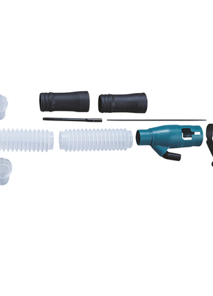 Makita DHR 400 ZKU marteau combiné sans fil 36 V (2 x 18 V) 8,0 J SDS Max Brushless + kit d'aspiration + coffret - sans batterie, sans chargeur