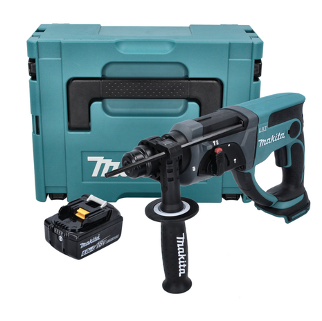 Makita DHR 202 G1J Perforateur sans fil 18 V 2,0 J SDS Plus + 1x Batterie 6,0 Ah + Makpac - sans chargeur