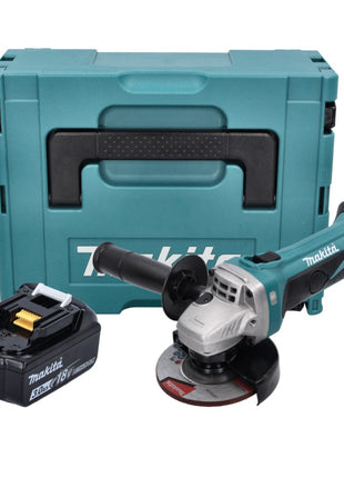 Makita DGA 452 F1J Akku Winkelschleifer 18 V 115 mm + 1x Akku 3,0 Ah + Makpac - ohne Ladegerät