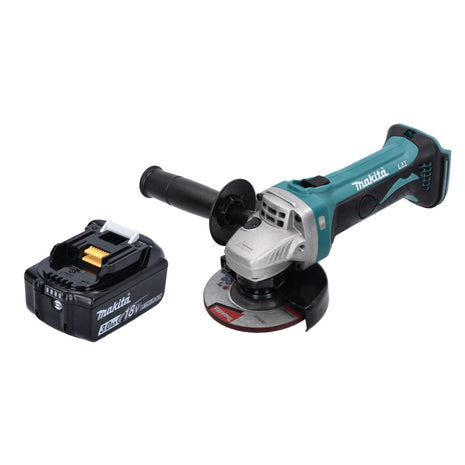 Makita DGA 452 F1 Akku Winkelschleifer 18 V 115 mm + 1x Akku 3,0 Ah - ohne Ladegerät