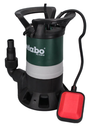 Metabo PS 7500 S 450 W 7 500 l/h Pompe submersible électrique pour eaux - profondeur 5 m (0250750000)