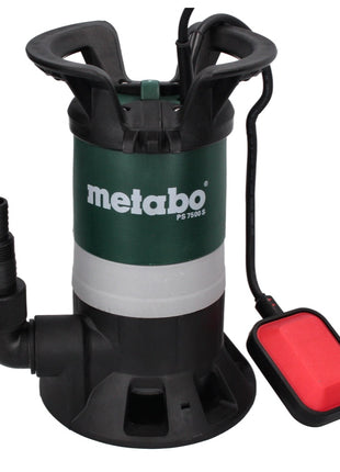 Metabo PS 7500 S 450 W 7 500 l/h Pompe submersible électrique pour eaux - profondeur 5 m (0250750000)