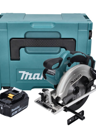 Makita DSS 611 F1J Akku Handkreissäge 18 V 165 mm + 1x Akku 3,0 Ah + Makpac - ohne Ladegerät