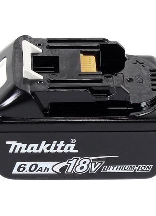 Makita DSS 611 G1J Scie circulaire sans fil 18 V 165 mm + 1x Batterie 6,0 Ah + Coffret Makpac - sans chargeur