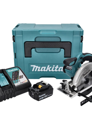 Makita DSS 611 RG1J Akku Handkreissäge 18 V 165 mm + 1x Akku 6,0 Ah + Ladegerät + Makpac