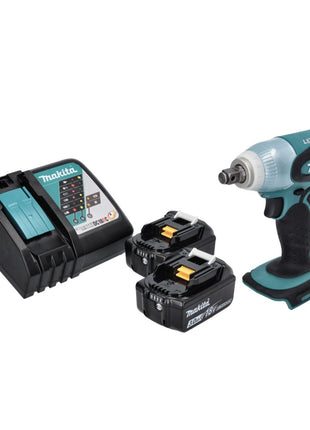 Makita DTW 251 RF Akku Schlagschrauber 18 V 230 Nm 1/2" + 2x Akku 3,0 Ah + Ladegerät