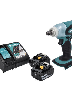 Makita DTW 251 RG akumulatorowy klucz udarowy 18 V 230 Nm 1/2" + 2x akumulator 6,0 Ah + ładowarka