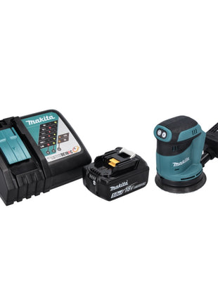 Makita DBO 180 RT1 Akku Exzenterschleifer 18 V 125 mm + 1x Akku 5,0 Ah + Ladegerät - Toolbrothers