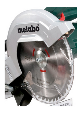 Sierra tronzadora Metabo KGS 254 M 1800 W 254 mm (602540000)