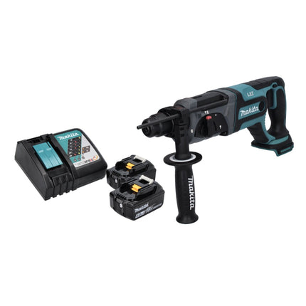 Trapano a batteria Makita DHR 241 RG 18 V 2,0 J SDS plus + 2x batterie 6,0 Ah + caricabatterie