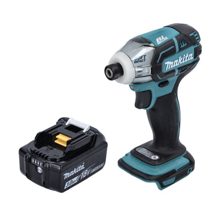 Avvitatore a impulsi a batteria Makita DTS 141 F1 18 V 40 Nm 1/4" brushless + 1x batteria ricaricabile 3,0 Ah - senza caricabatterie