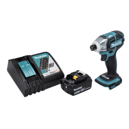 Avvitatore a impulsi a batteria Makita DTS 141 RG1 18 V 40 Nm 1/4" brushless + 1x batteria ricaricabile 6,0 Ah + caricabatterie