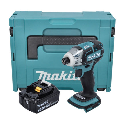 Makita DTS 141 G1J Akku Impulsschrauber 18 V 40 Nm 1/4" Brushless + 1x Akku 6,0 Ah + Makpac - ohne Ladegerät