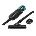 Makita DCL 182 F1 B Akku Staubsauger 18 V Schwarz + 1x Akku 3,0 Ah - ohne Ladegerät - Toolbrothers